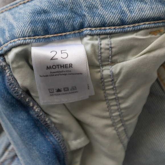MOTHER Denim The Quartet Breaker Skimp Jeans - Size 25 (NWT, $258 Retail) - Picture 14 of 14